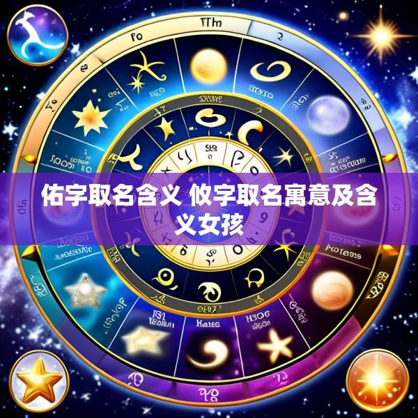 佑字取名含义 攸字取名寓意及含义女孩