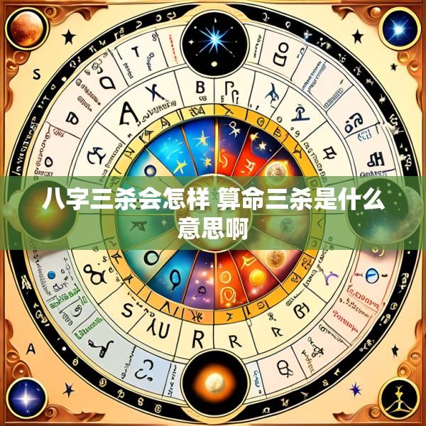 八字三杀会怎样 算命三杀是什么意思啊