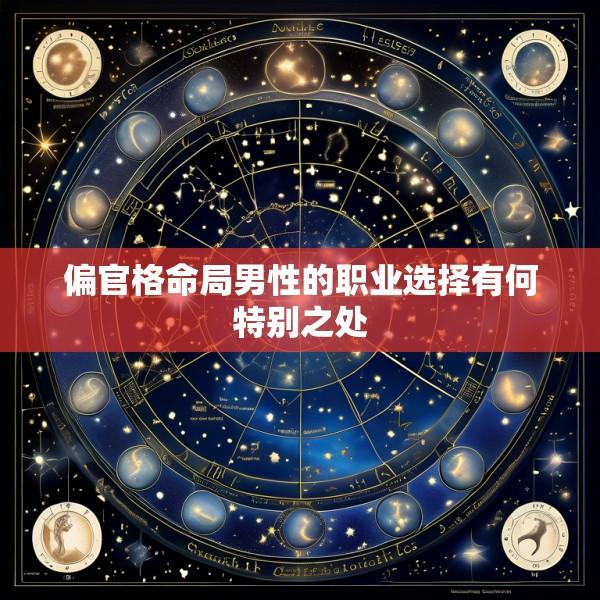 偏官格命局男性的职业选择有何特别之处