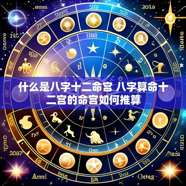 什么是八字十二命宫 八字算命十二宫的命宫如何推算