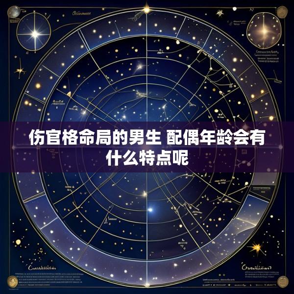 伤官格命局的男生 配偶年龄会有什么特点呢