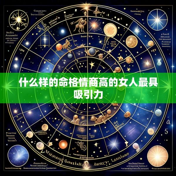 什么样的命格情商高的女人最具吸引力