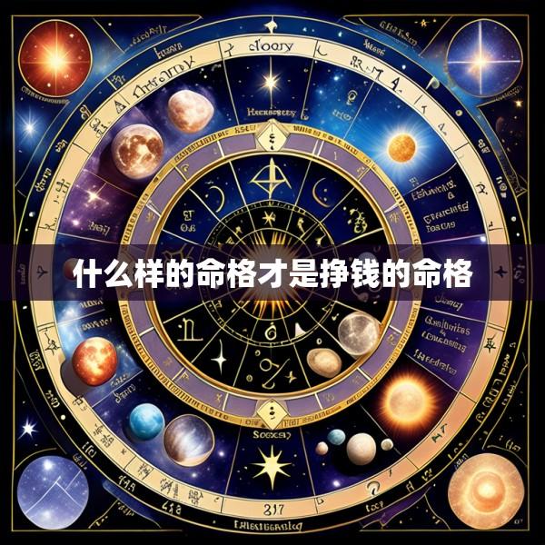 什么样的命格才是挣钱的命格