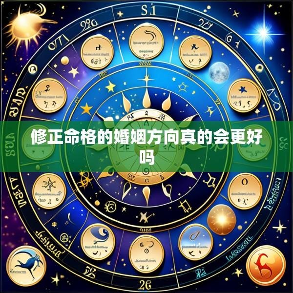 修正命格的婚姻方向真的会更好吗