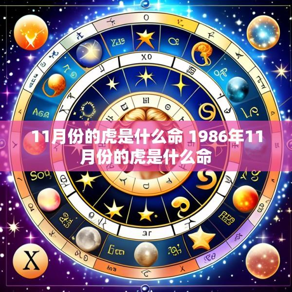 11月份的虎是什么命 1986年11月份的虎是什么命