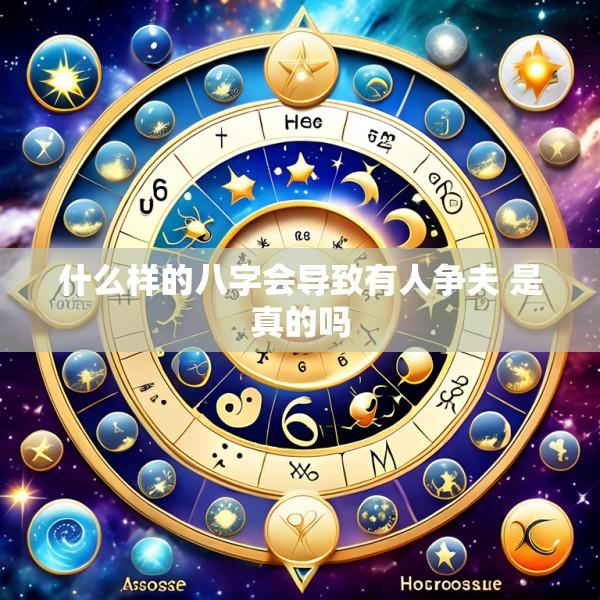 什么样的八字会导致有人争夫 是真的吗