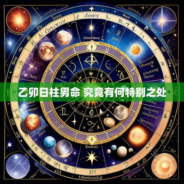 乙卯日柱男命 究竟有何特别之处