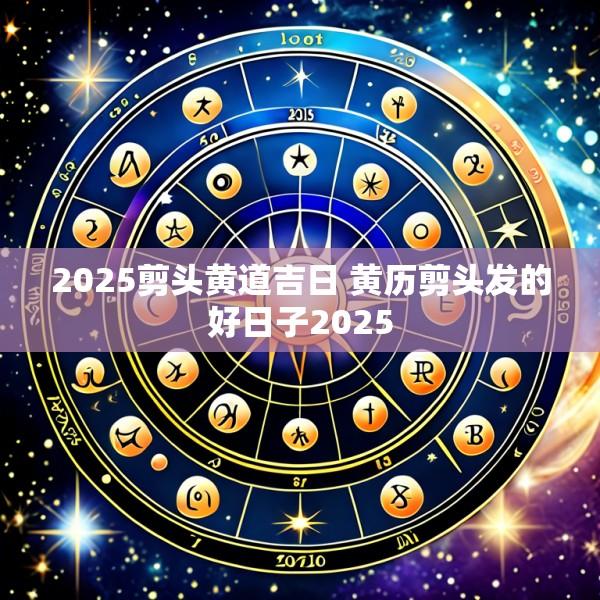 2025剪头黄道吉日 黄历剪头发的好日子2025