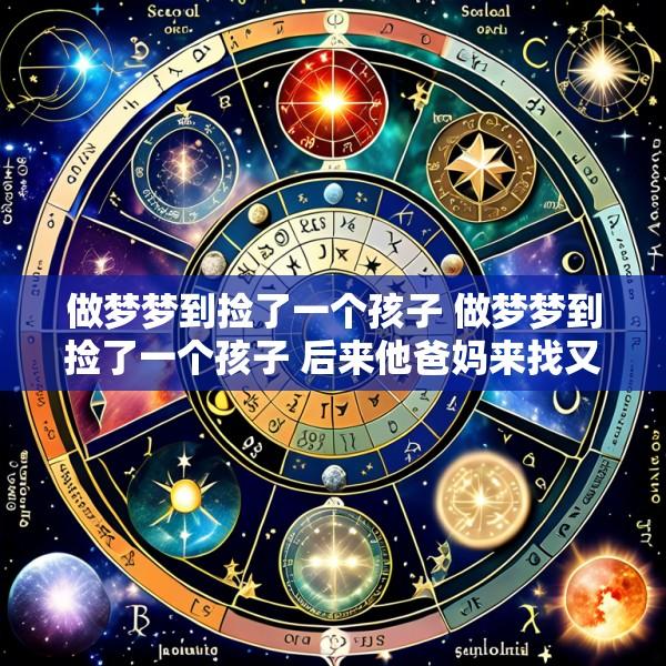 做梦梦到捡了一个孩子 做梦梦到捡了一个孩子 后来他爸妈来找又还给他爸妈了