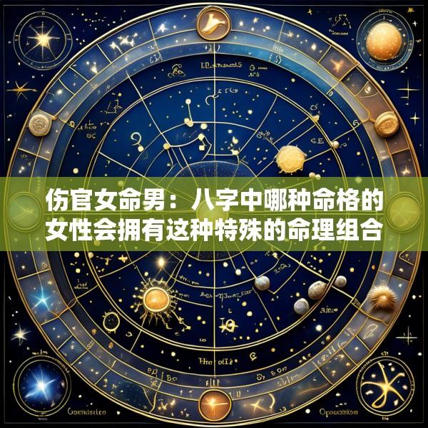 伤官女命男：八字中哪种命格的女性会拥有这种特殊的命理组合