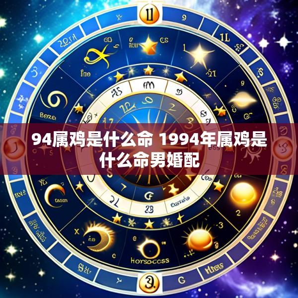 94属鸡是什么命 1994年属鸡是什么命男婚配