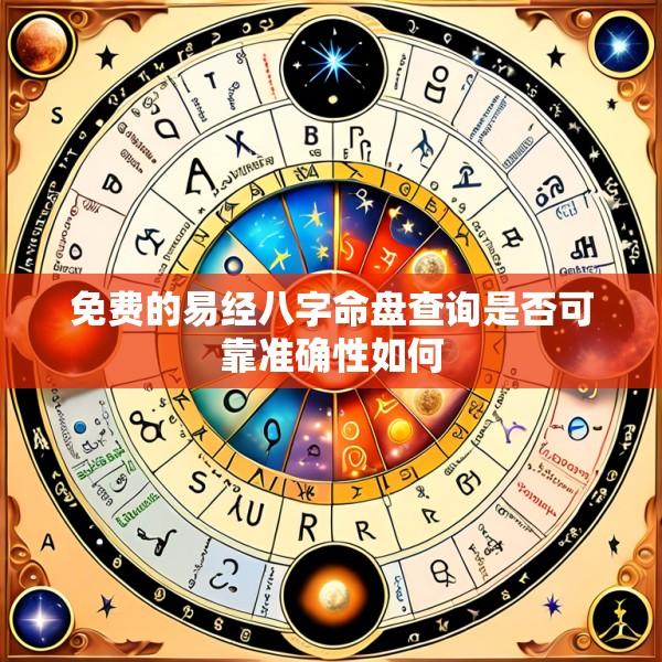 免费的易经八字命盘查询是否可靠准确性如何