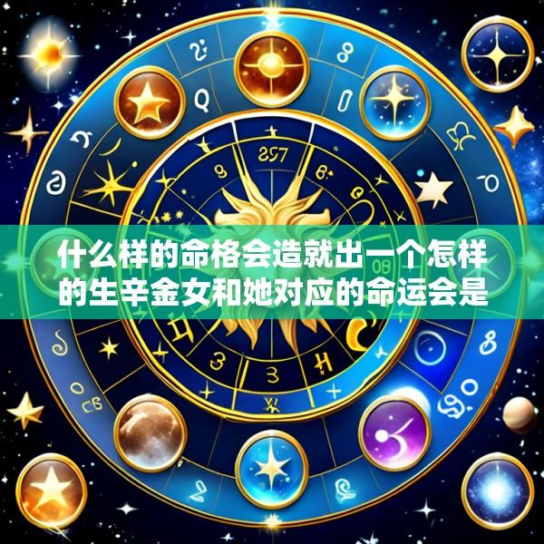 什么样的命格会造就出一个怎样的生辛金女和她对应的命运会是怎样的男命呢
