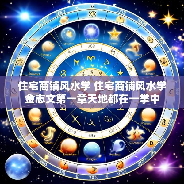 住宅商铺风水学 住宅商铺风水学金志文第一章天地都在一掌中