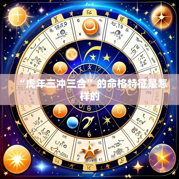 “虎年三冲三合”的命格特征是怎样的