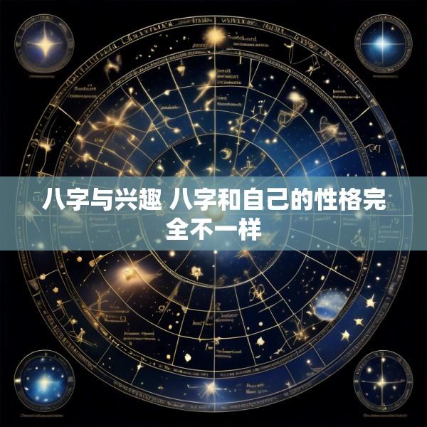 八字与兴趣 八字和自己的性格完全不一样