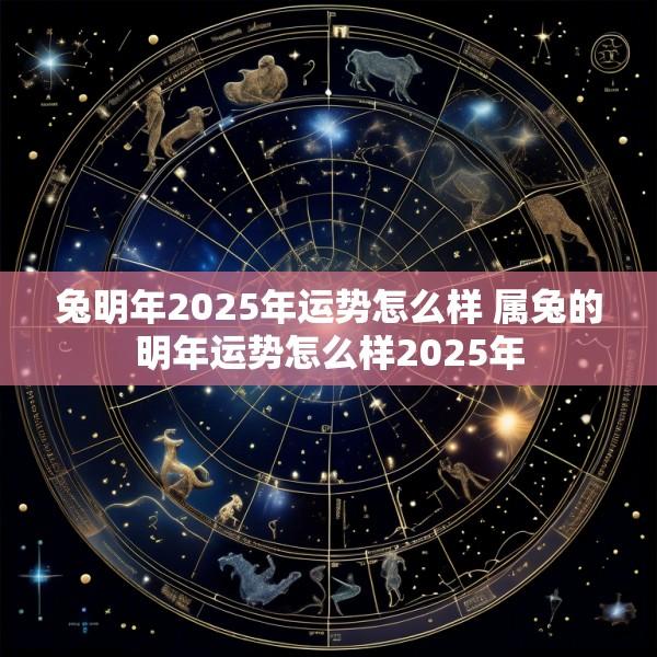 兔明年2025年运势怎么样 属兔的明年运势怎么样2025年