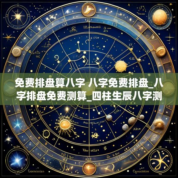 免费排盘算八字 八字免费排盘_八字排盘免费测算_四柱生辰八字测算