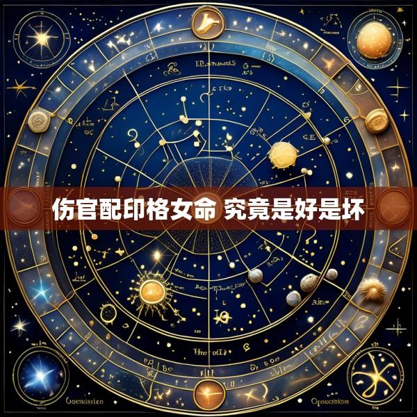 伤官配印格女命 究竟是好是坏