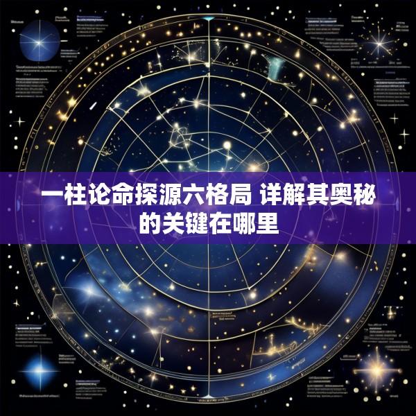 一柱论命探源六格局 详解其奥秘的关键在哪里
