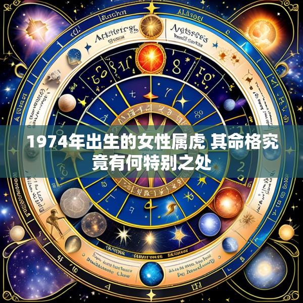 1974年出生的女性属虎 其命格究竟有何特别之处