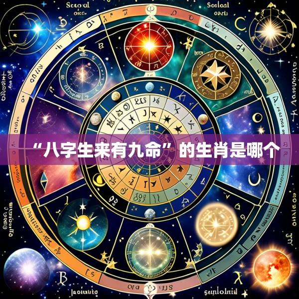 “八字生来有九命”的生肖是哪个