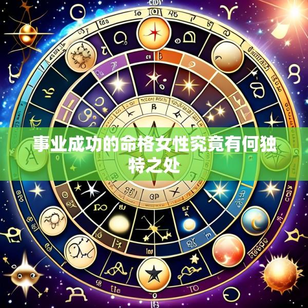 事业成功的命格女性究竟有何独特之处