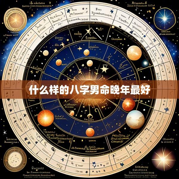 什么样的八字男命晚年最好