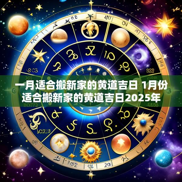 一月适合搬新家的黄道吉日 1月份适合搬新家的黄道吉日2025年