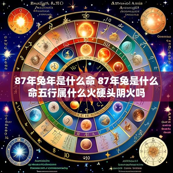 87年兔年是什么命 87年兔是什么命五行属什么火硬头阴火吗