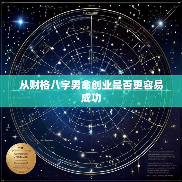 从财格八字男命创业是否更容易成功
