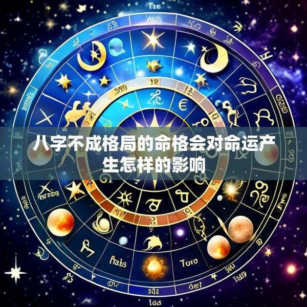 八字不成格局的命格会对命运产生怎样的影响