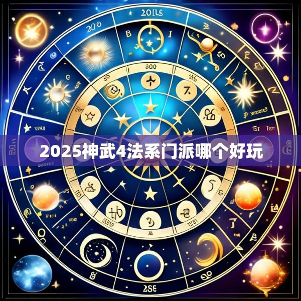 2025神武4法系门派哪个好玩
