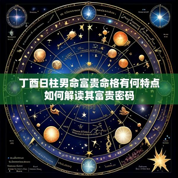 丁酉日柱男命富贵命格有何特点如何解读其富贵密码