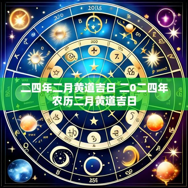 二四年二月黄道吉日 二0二四年农历二月黄道吉日