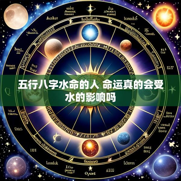 五行八字水命的人 命运真的会受水的影响吗