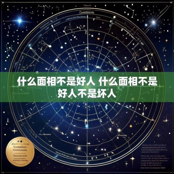 什么面相不是好人 什么面相不是好人不是坏人