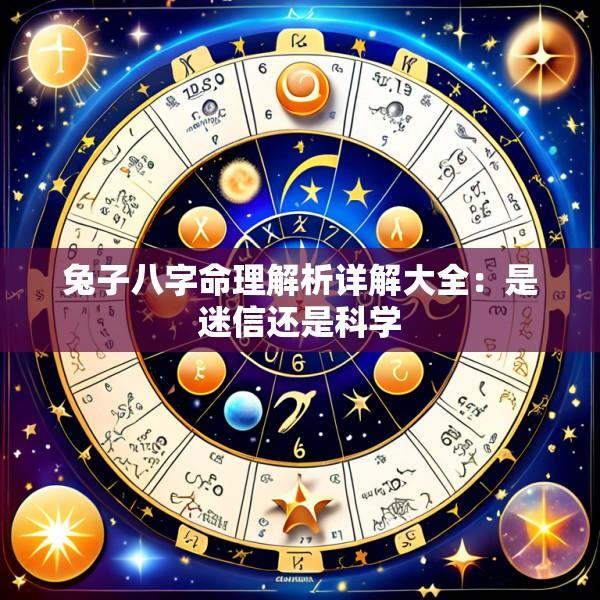 兔子八字命理解析详解大全：是迷信还是科学