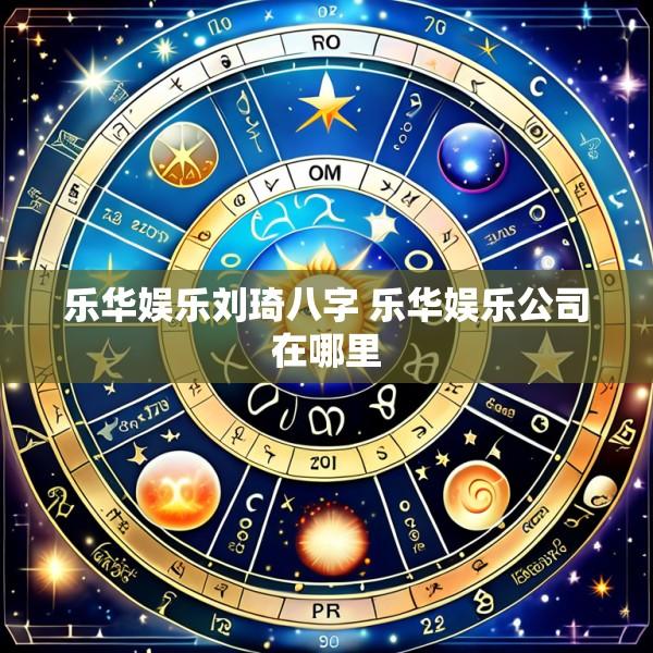乐华娱乐刘琦八字 乐华娱乐公司在哪里