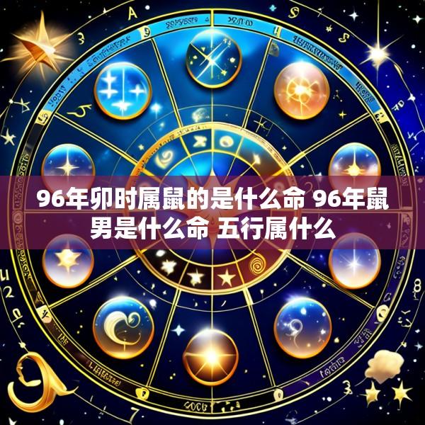 96年卯时属鼠的是什么命 96年鼠男是什么命 五行属什么