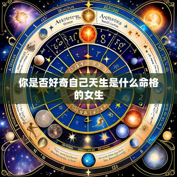 你是否好奇自己天生是什么命格的女生