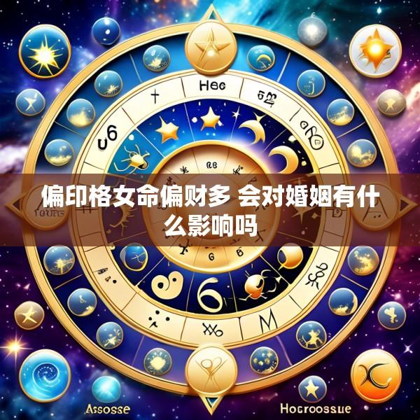 偏印格女命偏财多 会对婚姻有什么影响吗