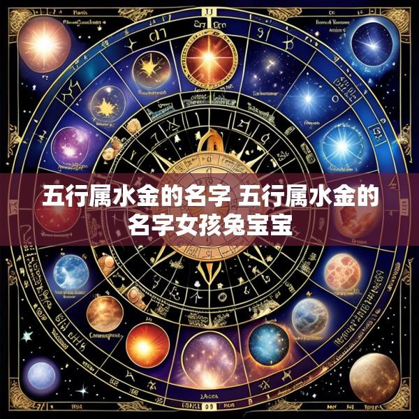 五行属水金的名字 五行属水金的名字女孩兔宝宝