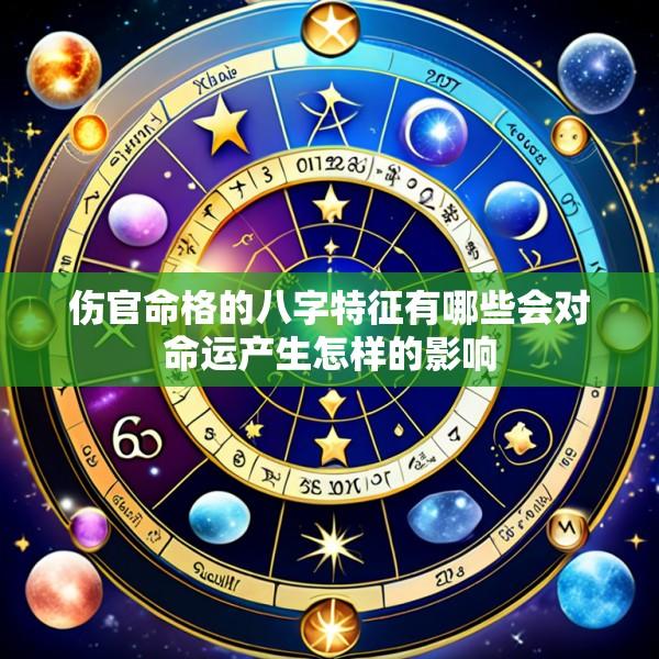 伤官命格的八字特征有哪些会对命运产生怎样的影响