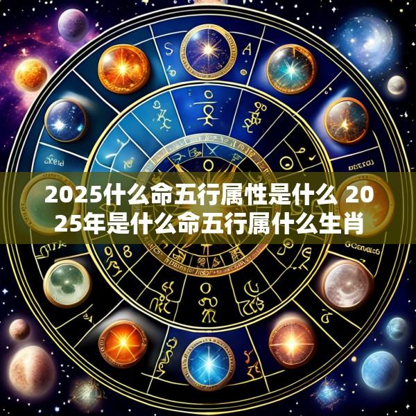 2025什么命五行属性是什么 2025年是什么命五行属什么生肖