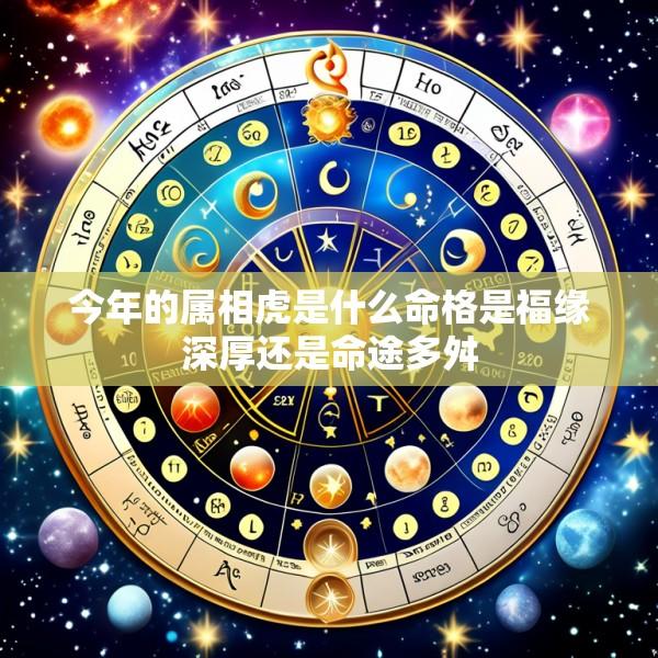 今年的属相虎是什么命格是福缘深厚还是命途多舛