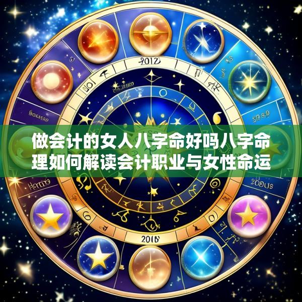做会计的女人八字命好吗八字命理如何解读会计职业与女性命运的关联