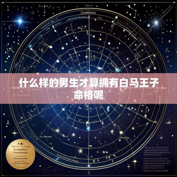 什么样的男生才算拥有白马王子命格呢