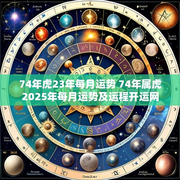 74年虎23年每月运势 74年属虎2025年每月运势及运程开运网