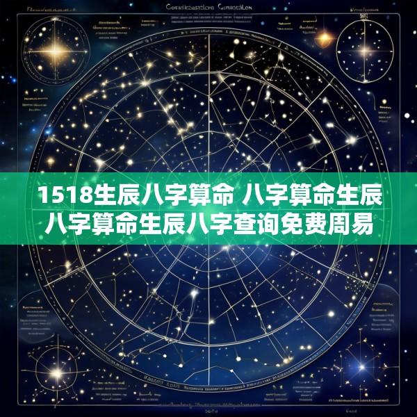1518生辰八字算命 八字算命生辰八字算命生辰八字查询免费周易八字算命网